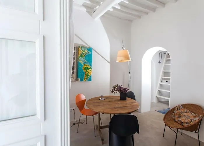 Eclectic & Artistic House In Hébergement de vacances Mykonos Town